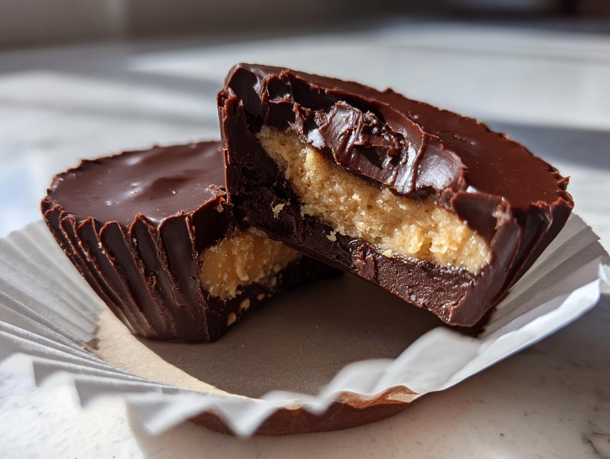 Creamy Chocolate Cashew Butter Cups in Just 35 Minutes