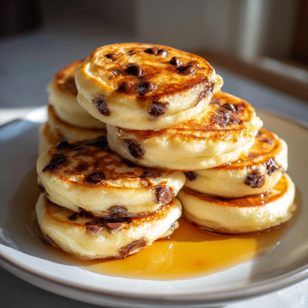Irresistible 3-Ingredient Chocolate Chip Pancake Bites Kids Crave