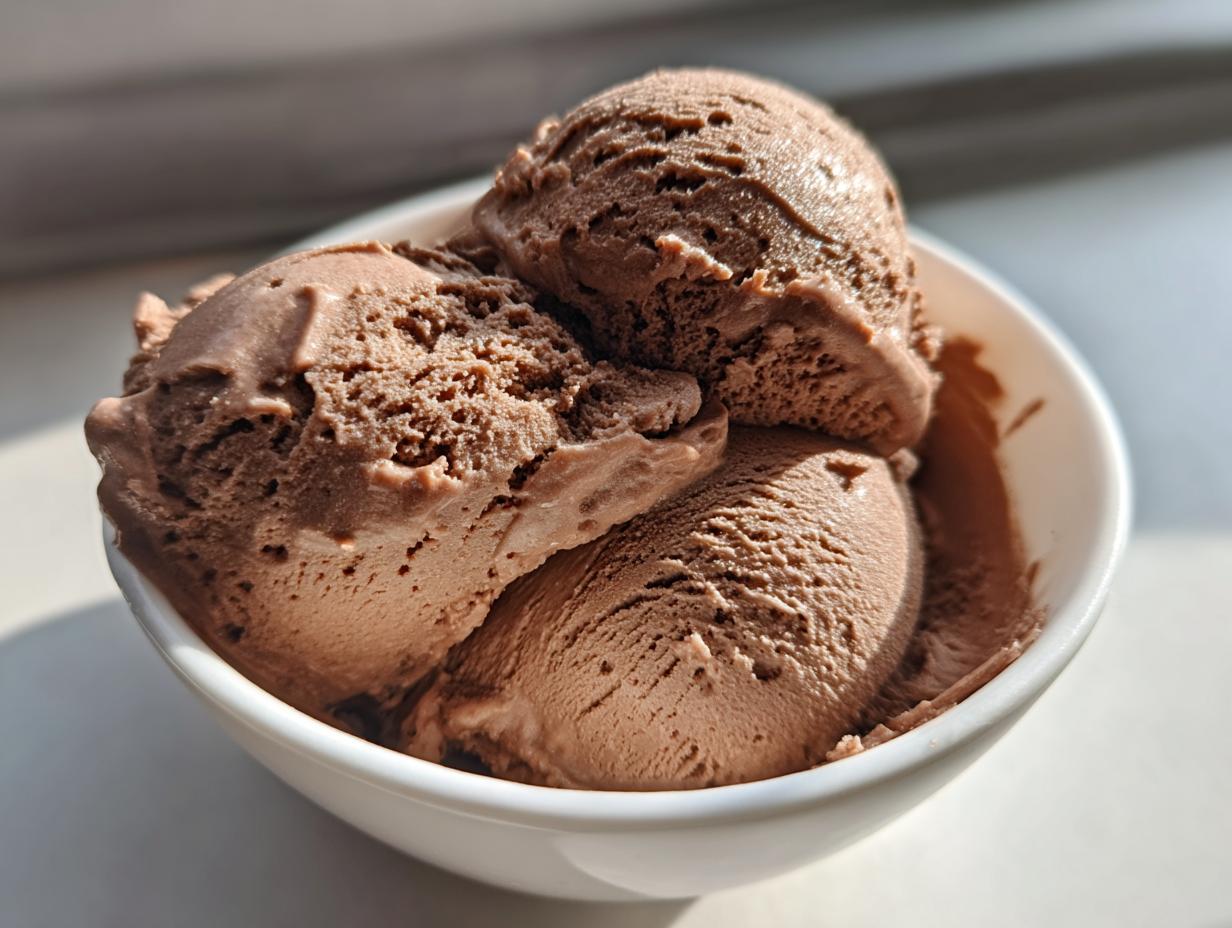5-Ingredient Magical Chocolate Coconut Ice Cream Recipe