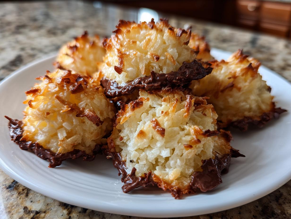 Irresistible 35-Minute Chocolate Coconut Macaroons That Wow