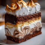 Chocolate Coffee Hazelnut Baked Alaska