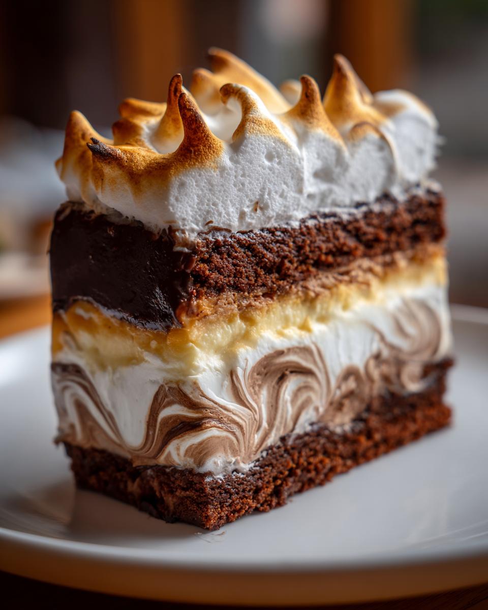 Irresistible Chocolate Coffee Hazelnut Baked Alaska in 5 Steps