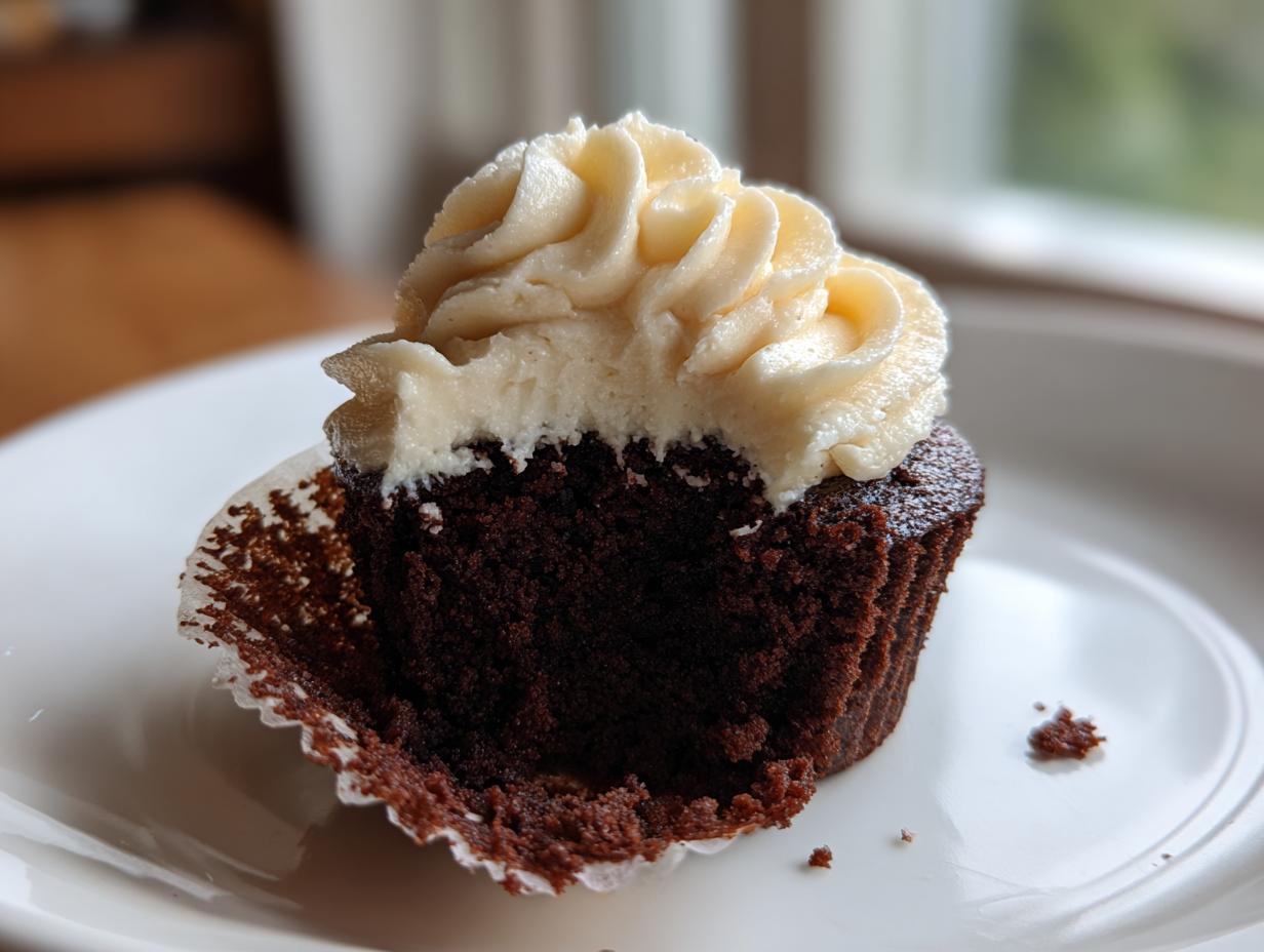 Moist Chocolate Cupcakes with Buttercream in Just 1 Hour