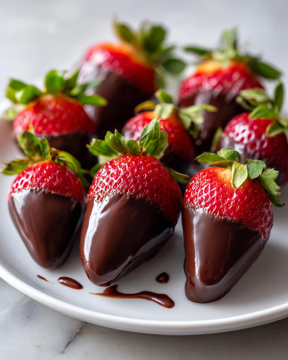 Chocolate Dipped Strawberries - detail 1