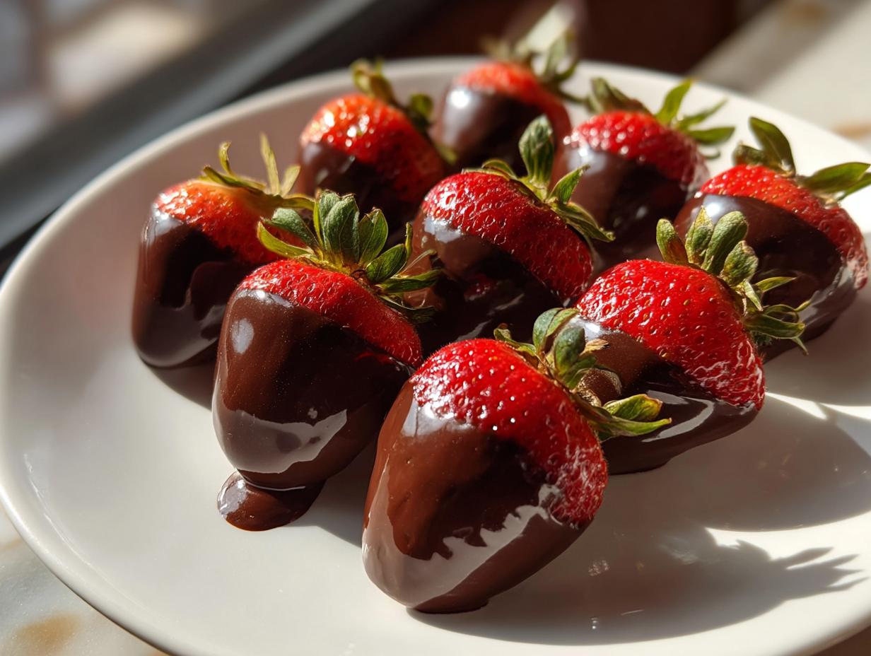 5-Star Chocolate Dipped Strawberries Your Guests Will Devour