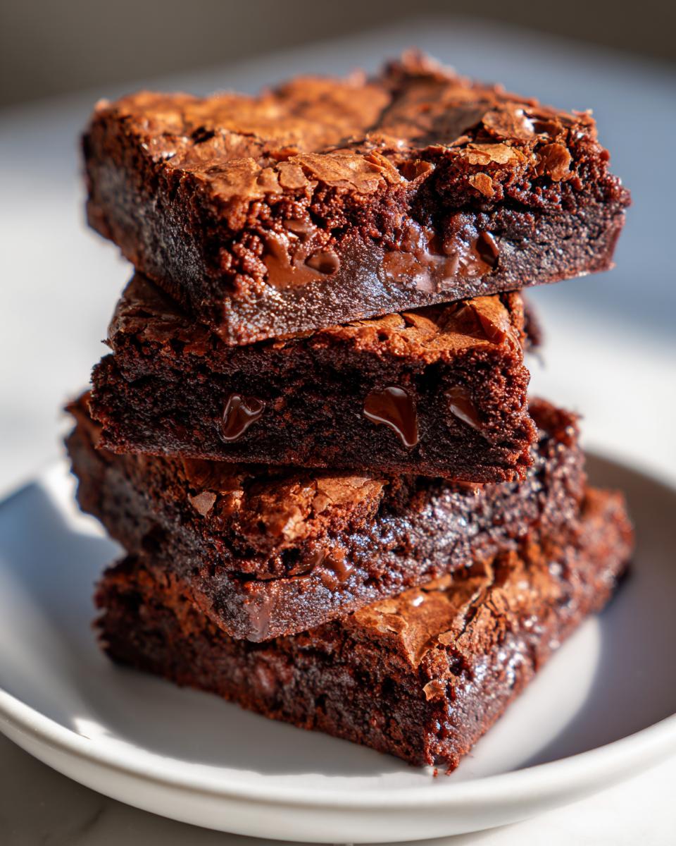 Chocolate Fudge Brownies - detail 1
