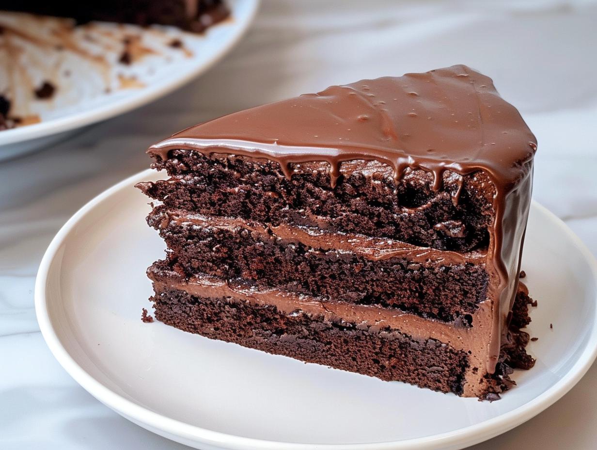 Irresistible Chocolate Layer Cake with Ganache in 5 Easy Steps