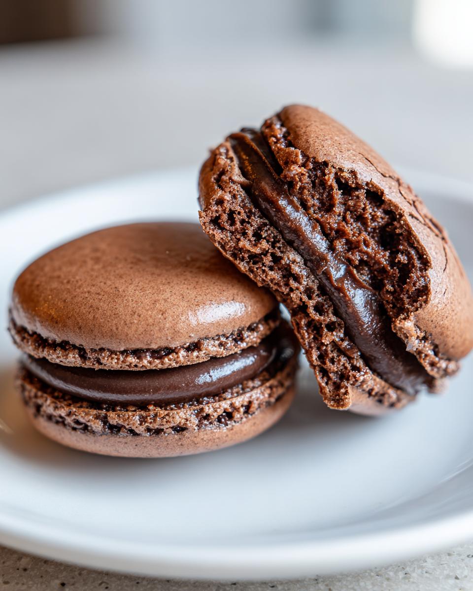 Decadent Chocolate Macarons Recipe with 3 Pro Tips for Perfect Feet