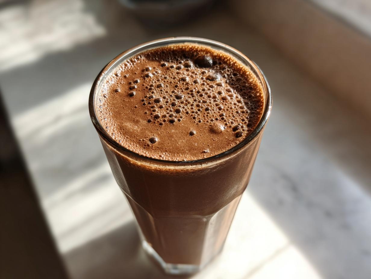 5-Minute Chocolate Milkshake with Avocado – Creamy Bliss