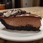 Chocolate Mousse Pie with Oreo Crust