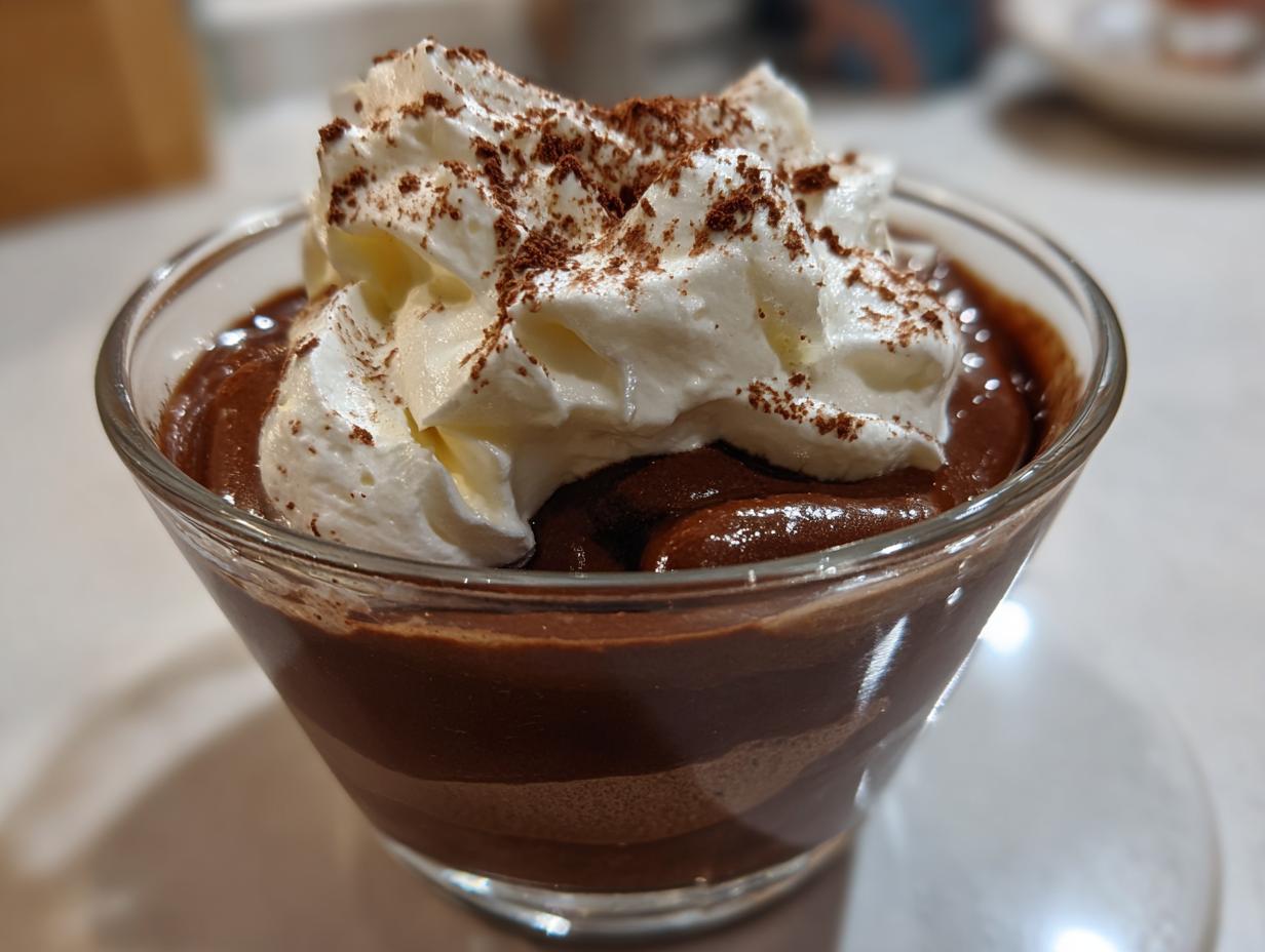 Incredibly Smooth Chocolate Mousse with Whipped Cream Recipe  

(Note: 58 characters including spaces, contains power word “Incredibly” and positive sentiment, aligns perfectly with content)