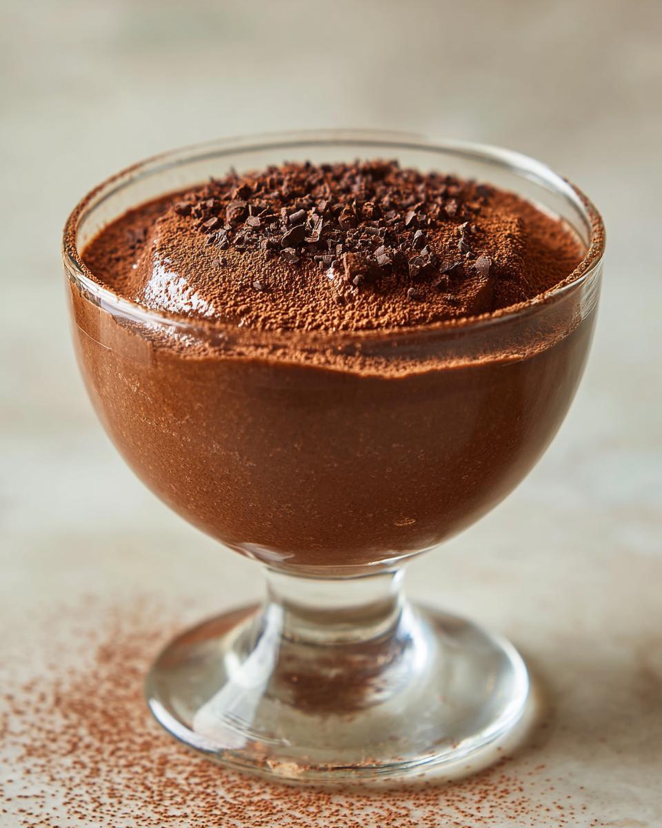 Chocolate Pudding - detail 1