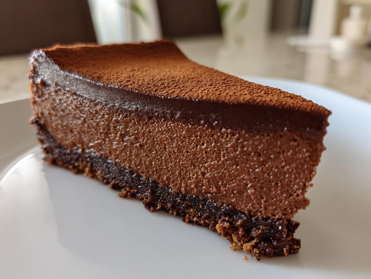 Irresistible Chocolate Ricotta Cheesecake in 7 Easy Steps