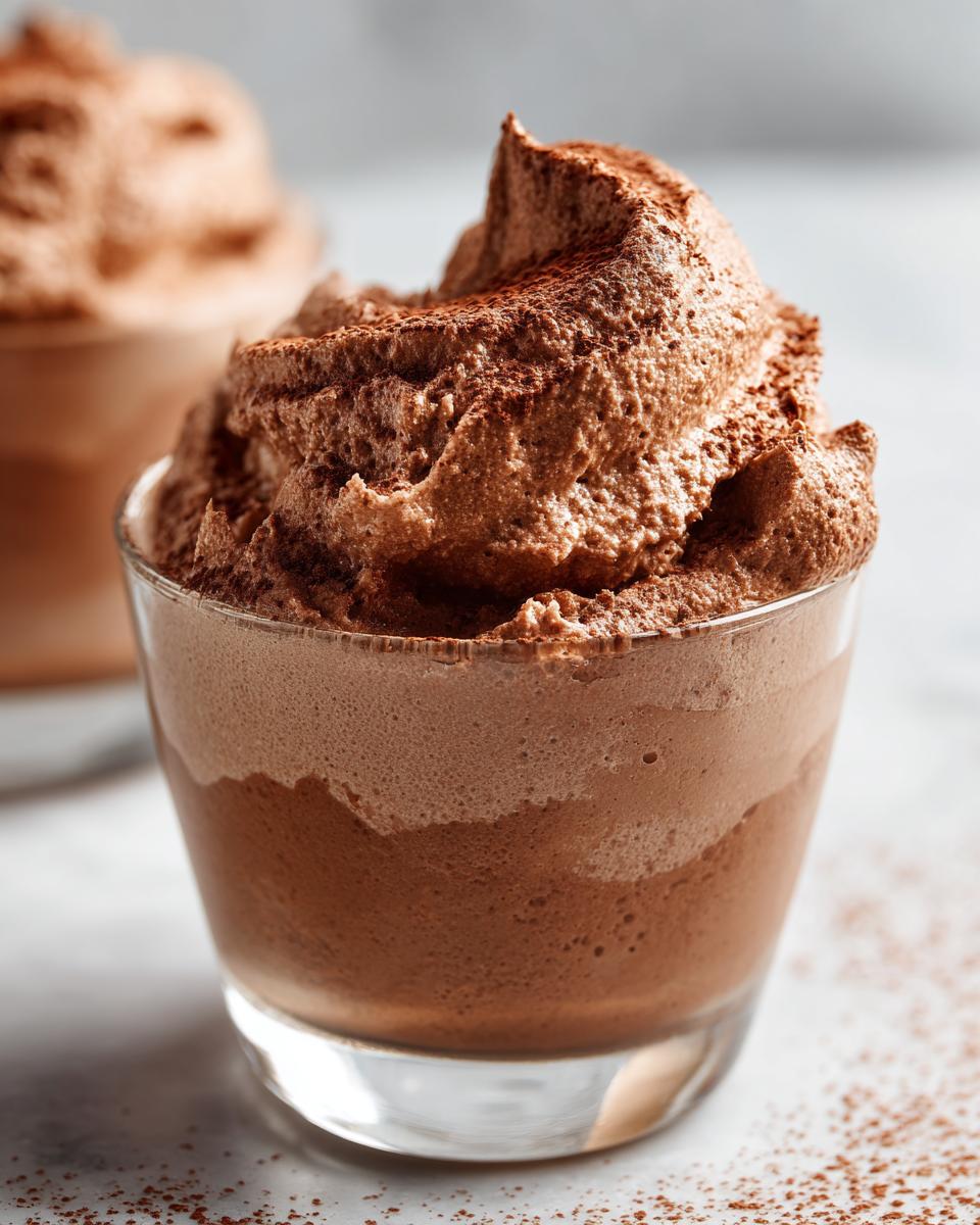 Hervé This’ Chocolate Mousse - detail 1