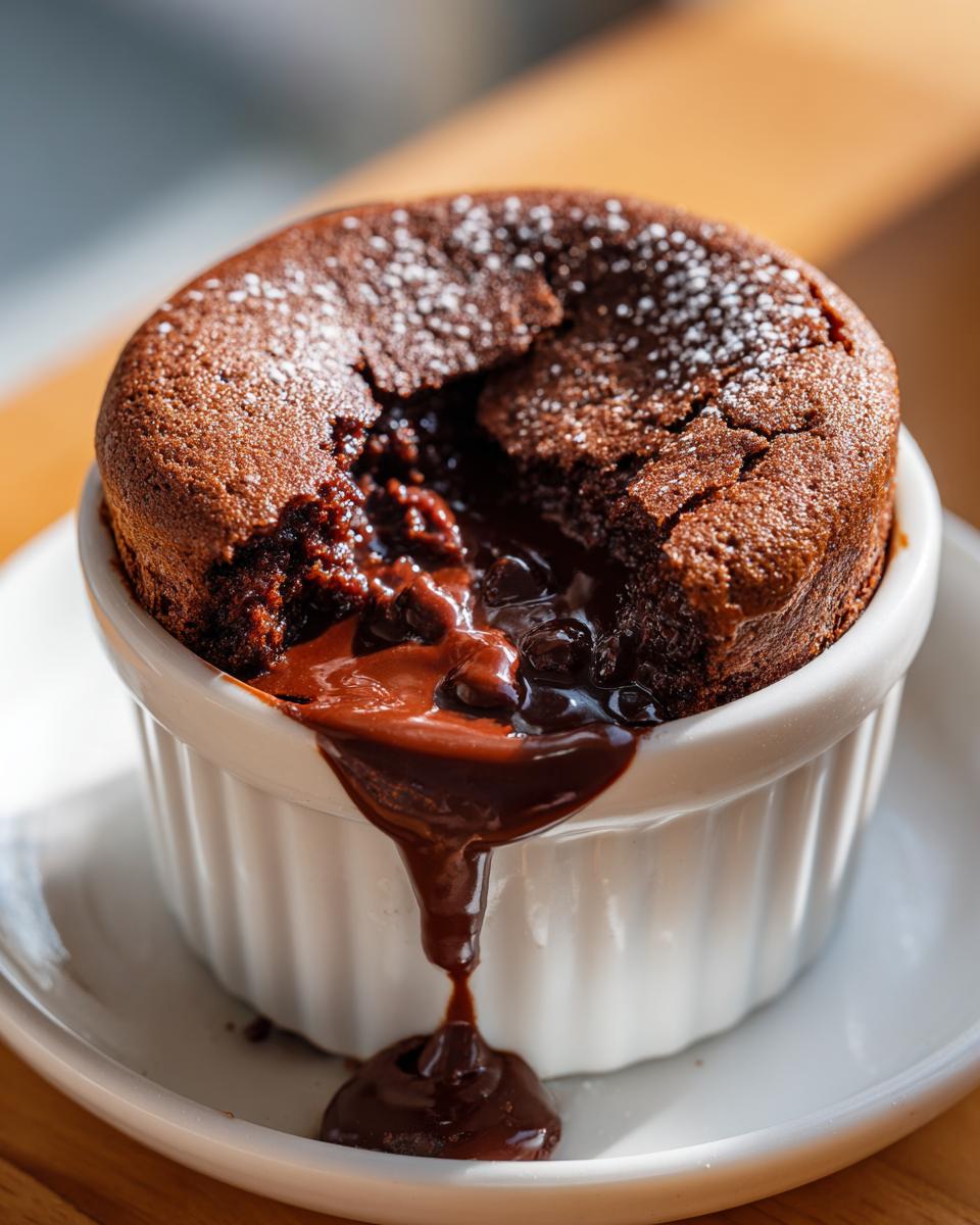 Molten Chocolate Soufflé - detail 1
