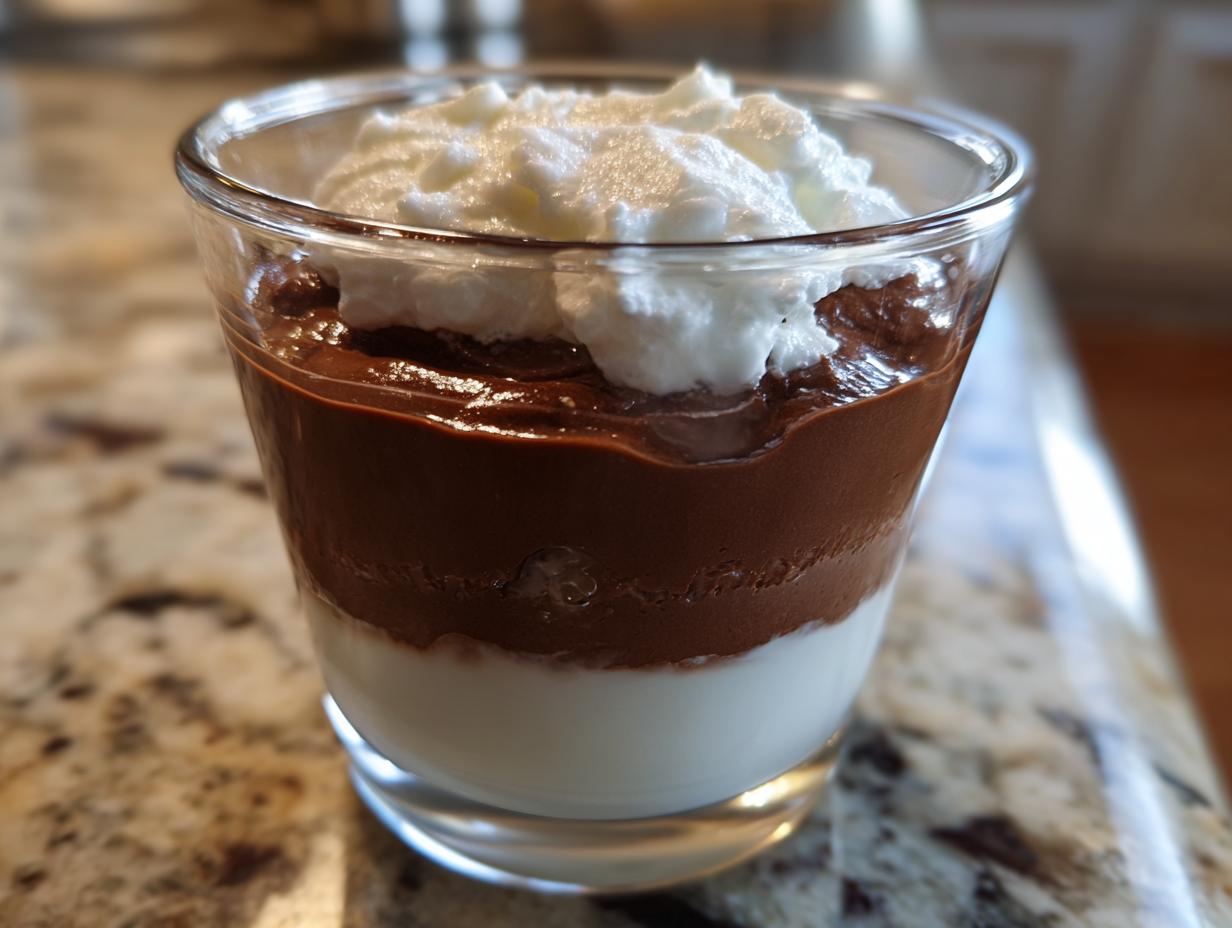 Irresistible Tricolor Chocolate Mousse Recipe in 3 Simple Steps