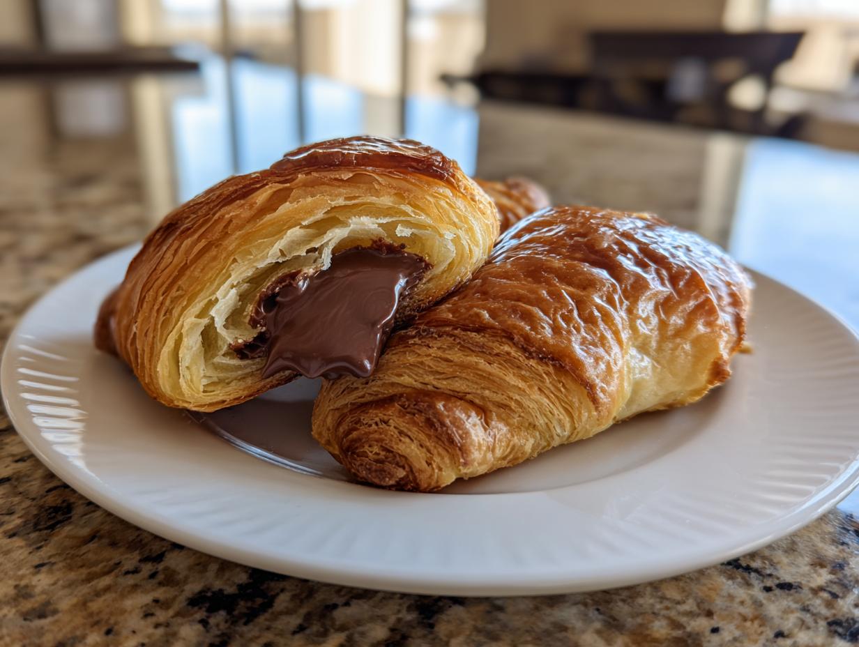 Bakery Copycat Chocolate Croissants – 30-Minute Flaky Bliss