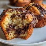 Bakery-Style Chocolate Babka Muffins