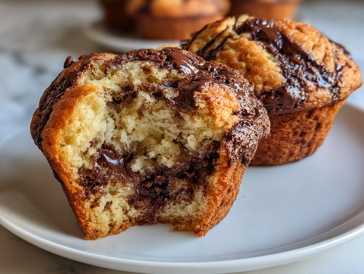 17-Minute Bakery-Style Chocolate Babka Muffins You’ll Devour