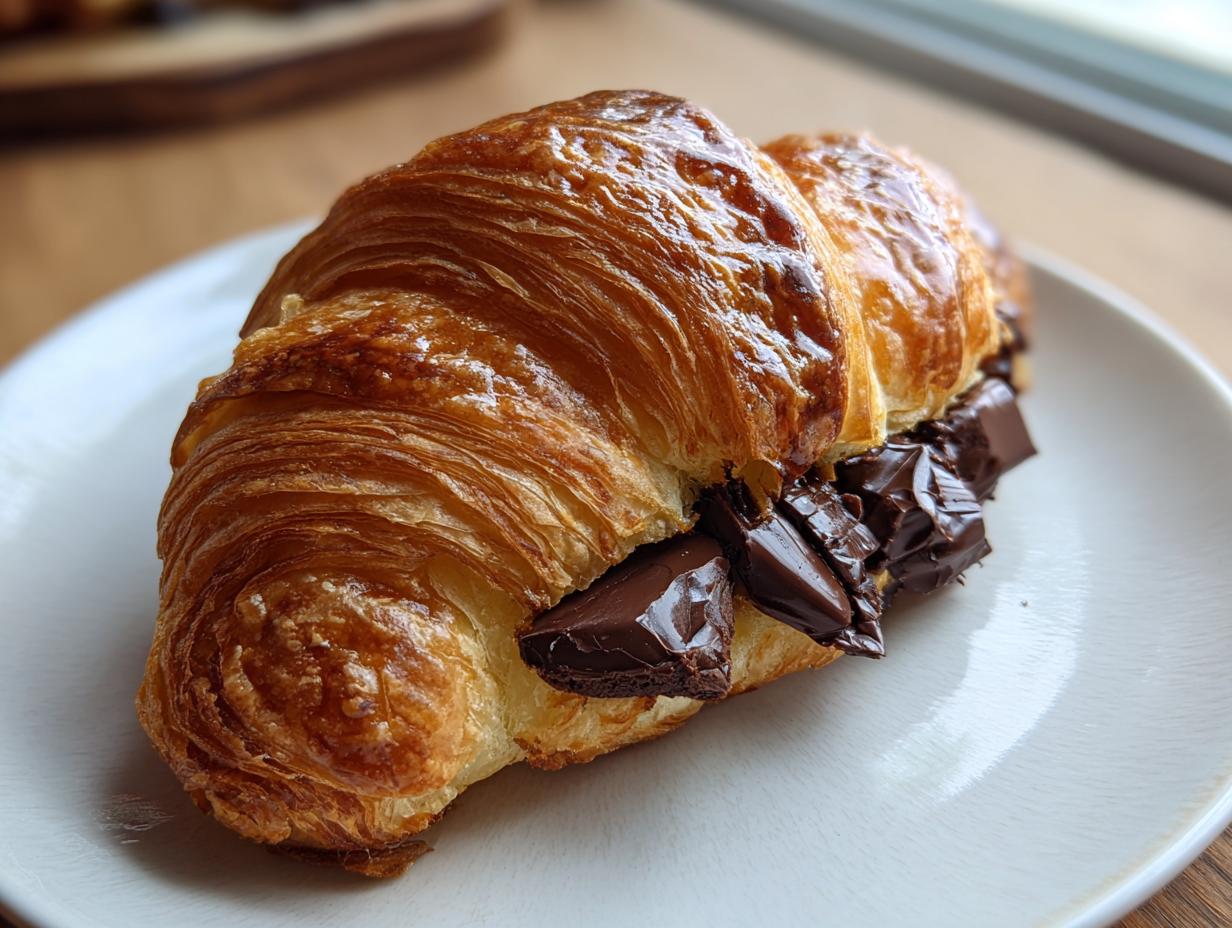 Irresistible Bakery-Style Chocolate Pain Au Chocolat in 12 Layers
