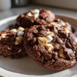 Cozy Fudgy Hot Chocolate Cookies