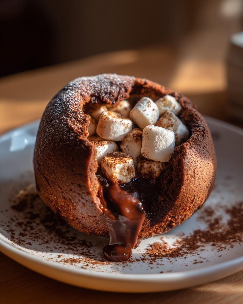 Cozy Spiced Hot Chocolate Bombs - detail 1