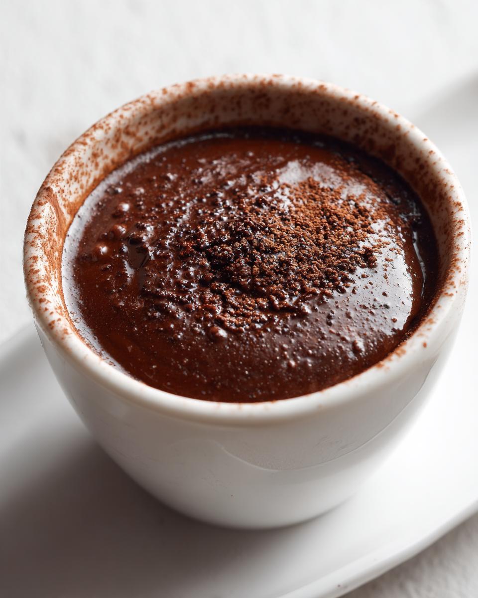 Cozy Vanilla Bean Hot Chocolate Pudding - detail 1