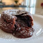 Cozy Winter Dark Chocolate Lava Cakes