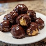 Decadent Ganache Glazed Donut Holes