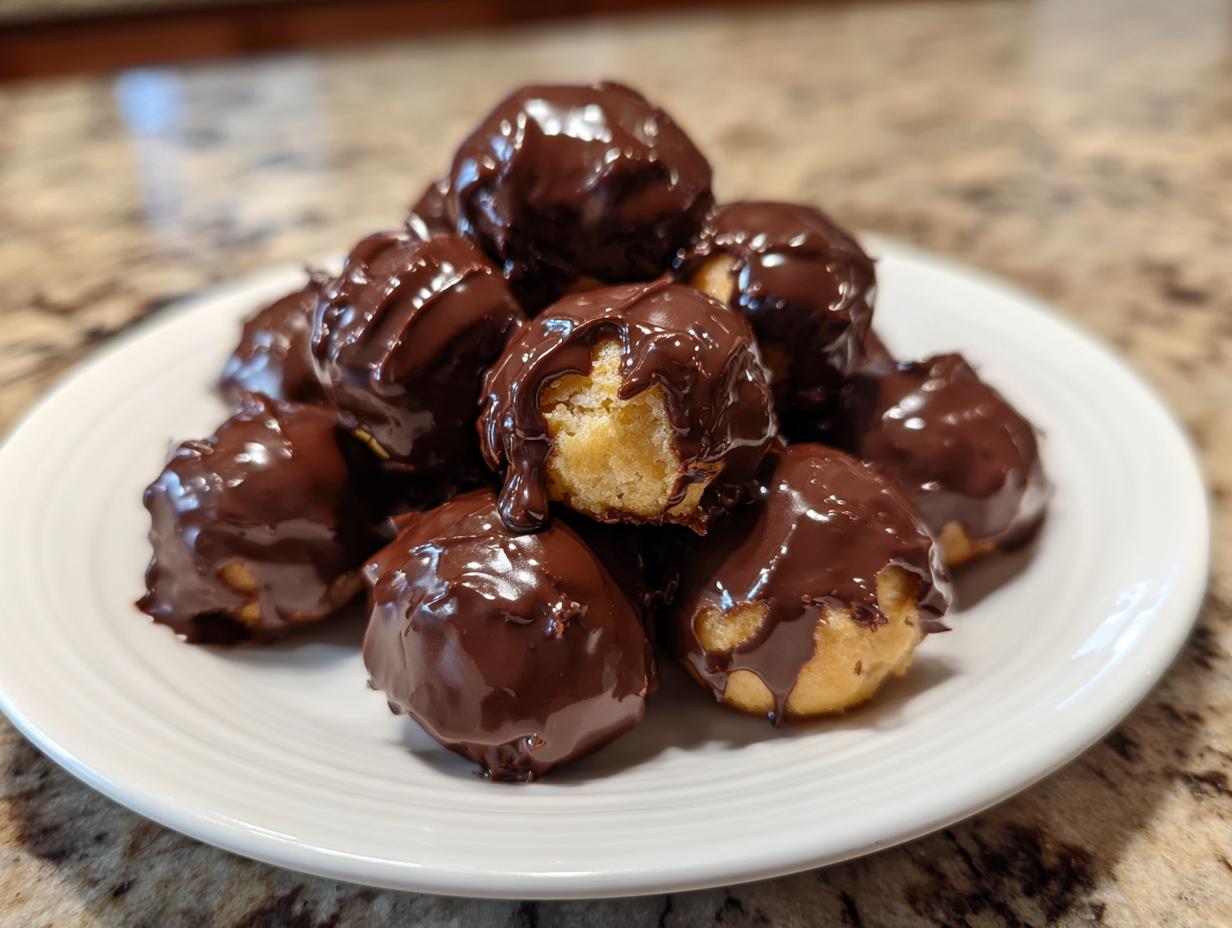 Decadent Ganache Glazed Donut Holes – 30-Minute Bliss Bites