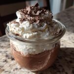 Decadent Hot Cocoa Pudding Parfaits in Jars