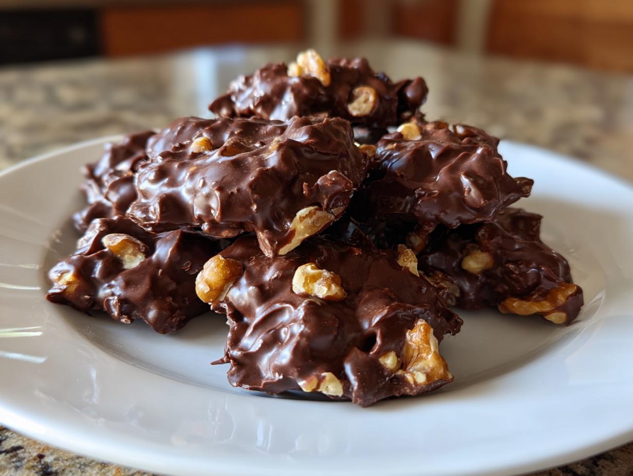 5-Minute Nutty Chocolate Clusters: Irresistible No-Bake Bliss
