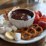 Easy Romantic Chocolate Fondue Dippers