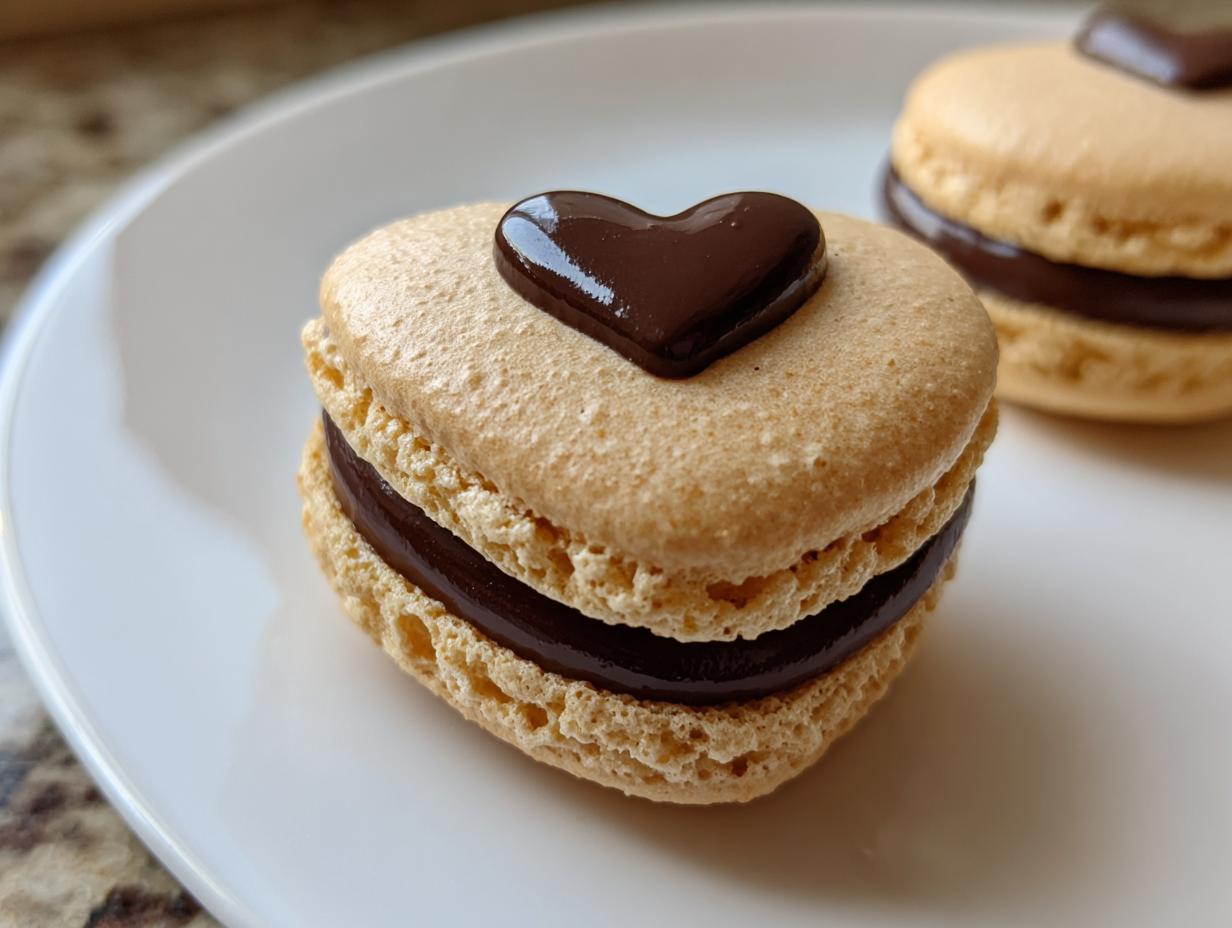 “5-Star Easy Valentine’s Ganache Heart Macarons – Irresistible!”