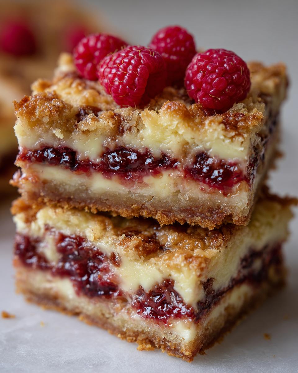 Easy Valentine's White Choc Raspberry Bars - detail 1