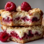 Easy Valentine's White Choc Raspberry Bars