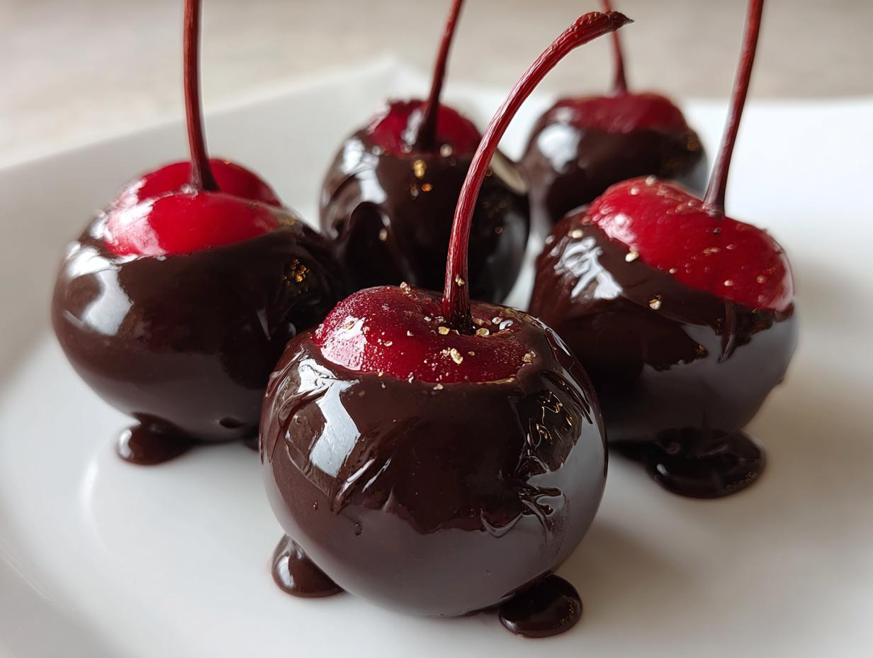 Boozy Chocolate Covered Cherries: A 30-Minute Gift That Wows