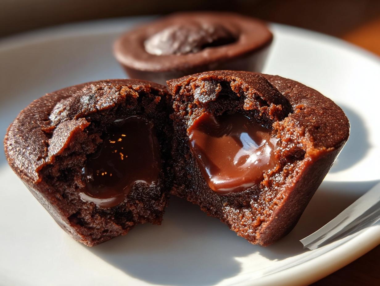 35-Minute Gooey Brownie Stuffed Chocolate Cups Heaven