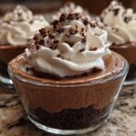 Indulgent No-Bake Chocolate Cheesecake Cups