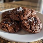 Indulgent Salted Chocolate Tahini Cookies