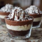 Luxe No-Bake Tuxedo Cheesecake Cups