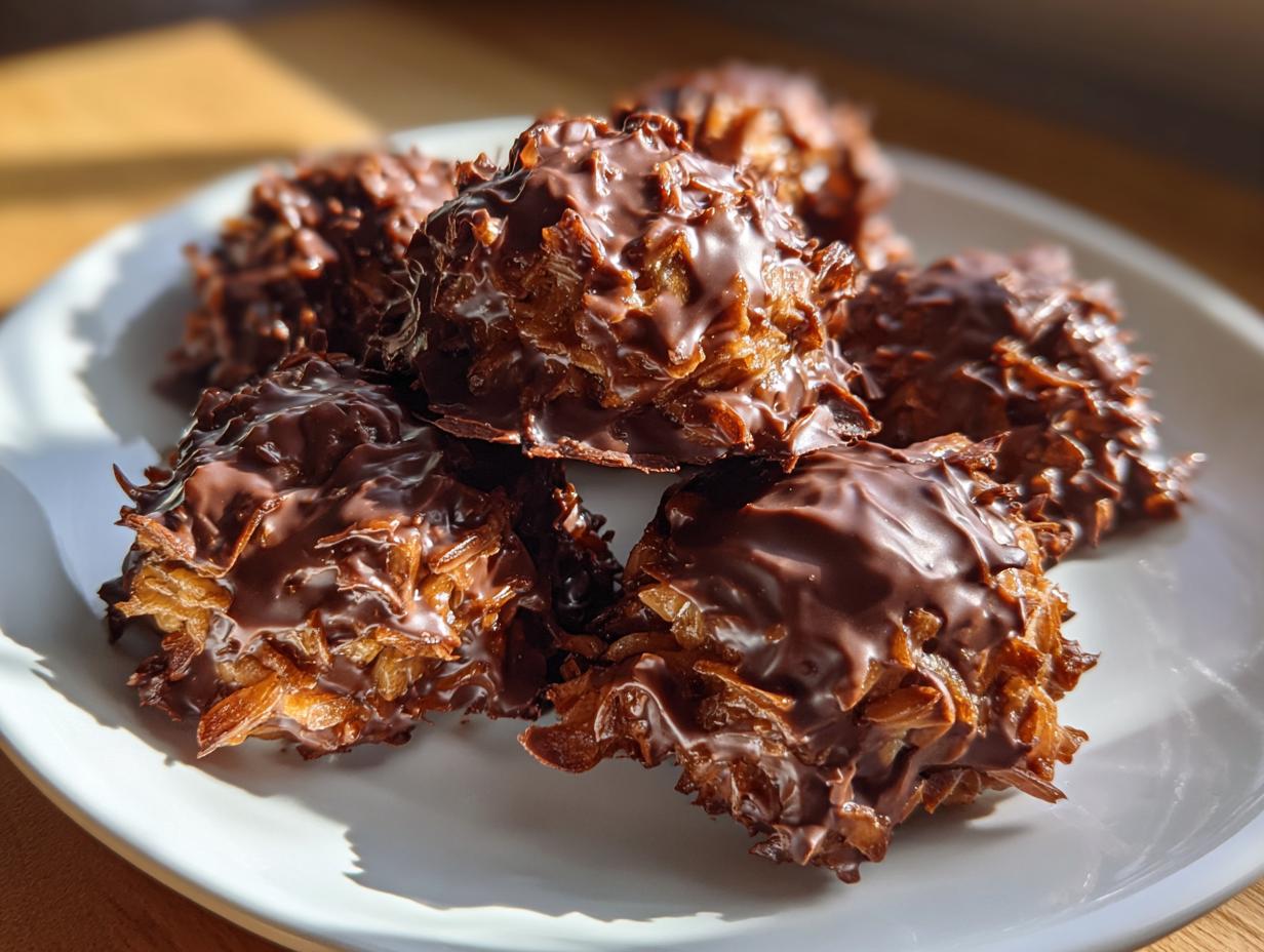 Irresistible No-Bake Chocolate Coconut Haystacks in 15 Min