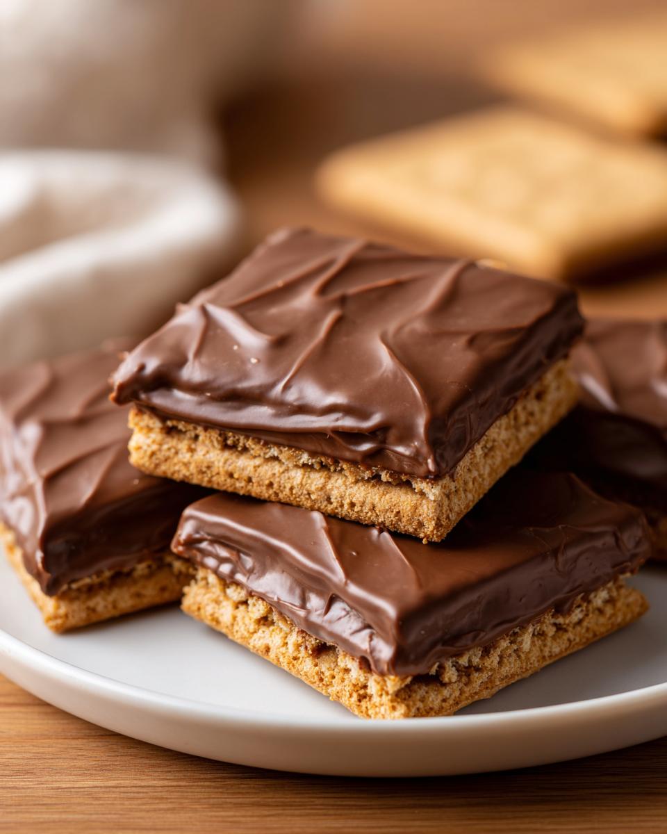 Nostalgic Chocolate Covered Graham Crackers - detail 1