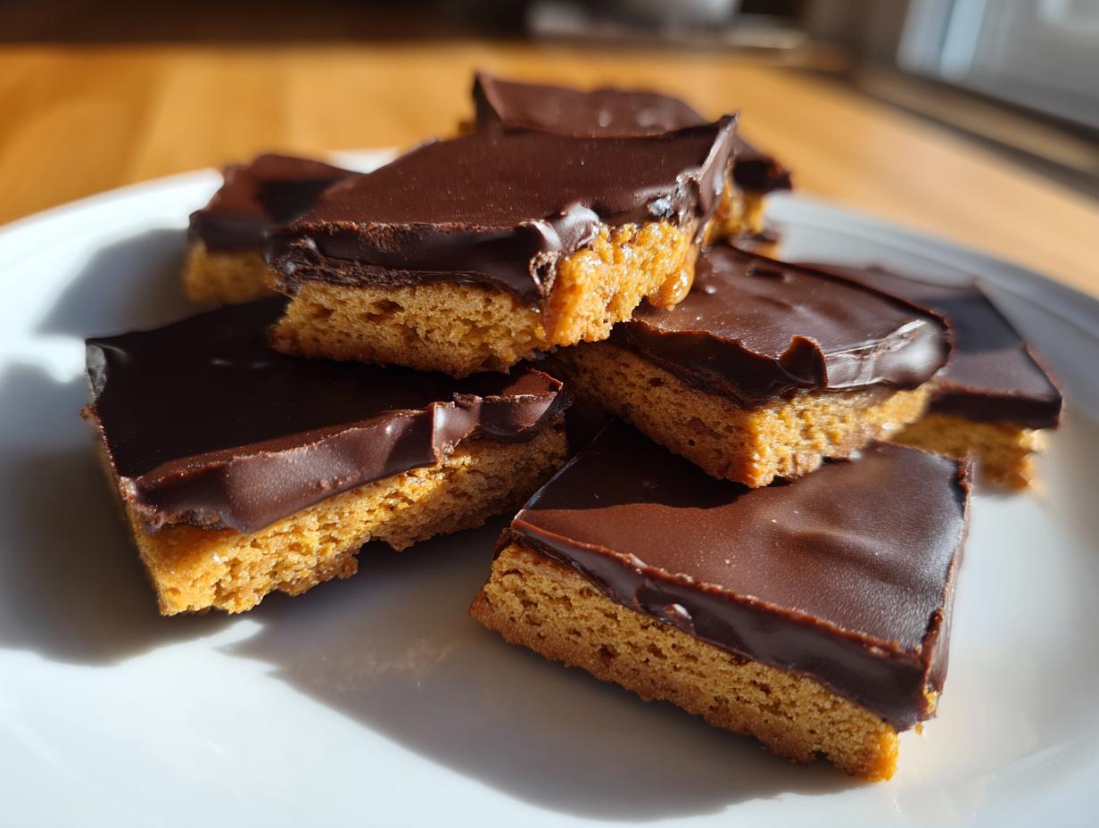 10-Minute Nostalgic Chocolate Covered Graham Crackers – Pure Bliss