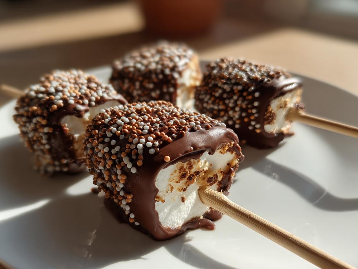 15-Minute Nostalgic Chocolate Fudge Stuffed Marshmallow Pops You’ll Crave