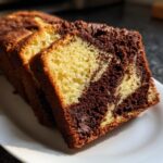 Nostalgic Chocolate Marble Pound Cake
