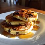 Nostalgic Double Chocolate Chip Pancakes