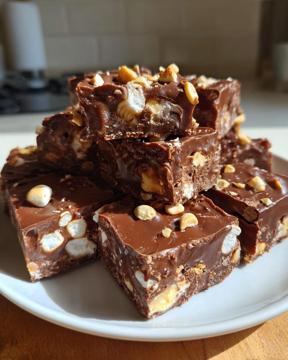 Nostalgic Marshmallow Chocolate Squares - detail 1