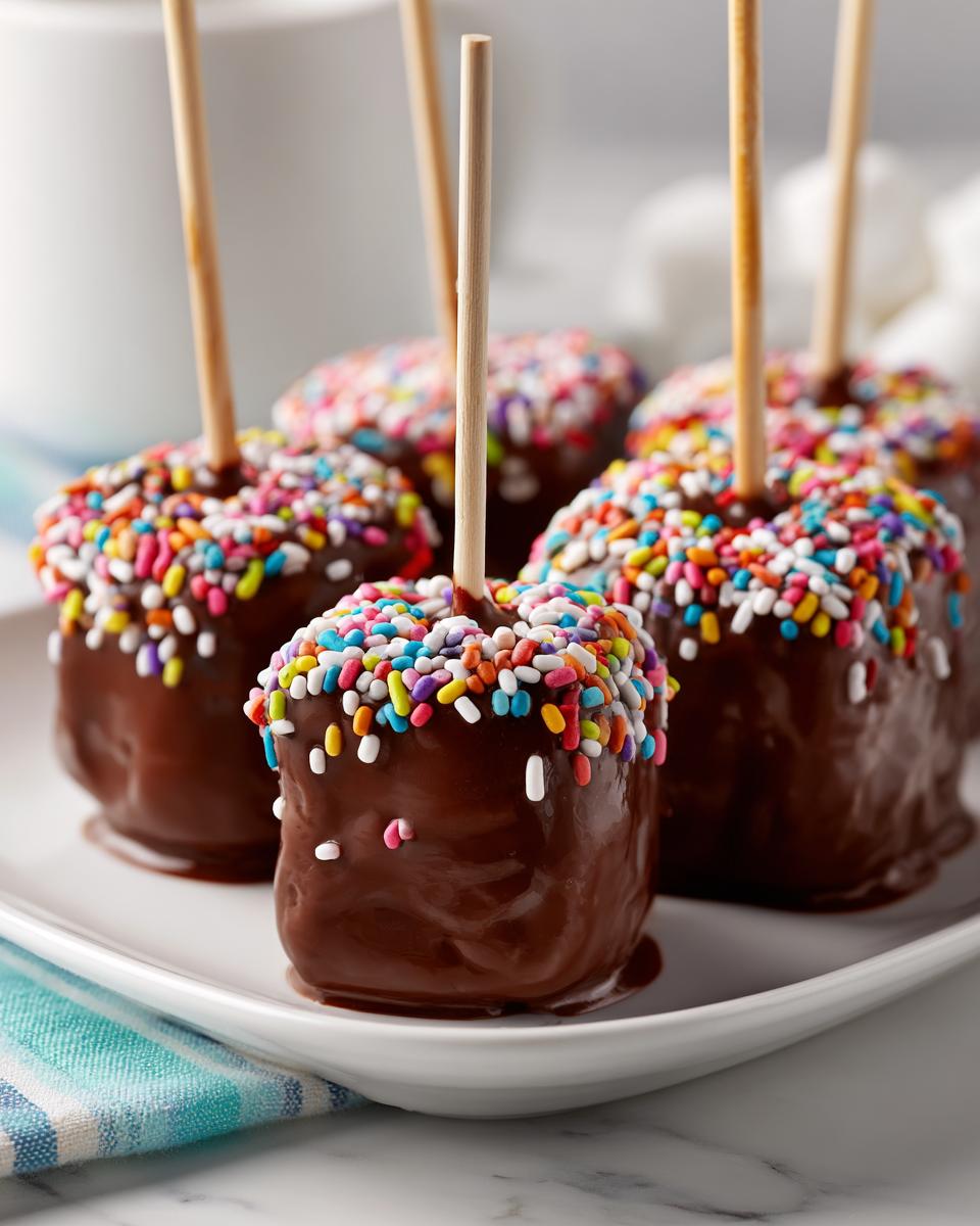Party Chocolate Covered Marshmallow Pops - detail 1