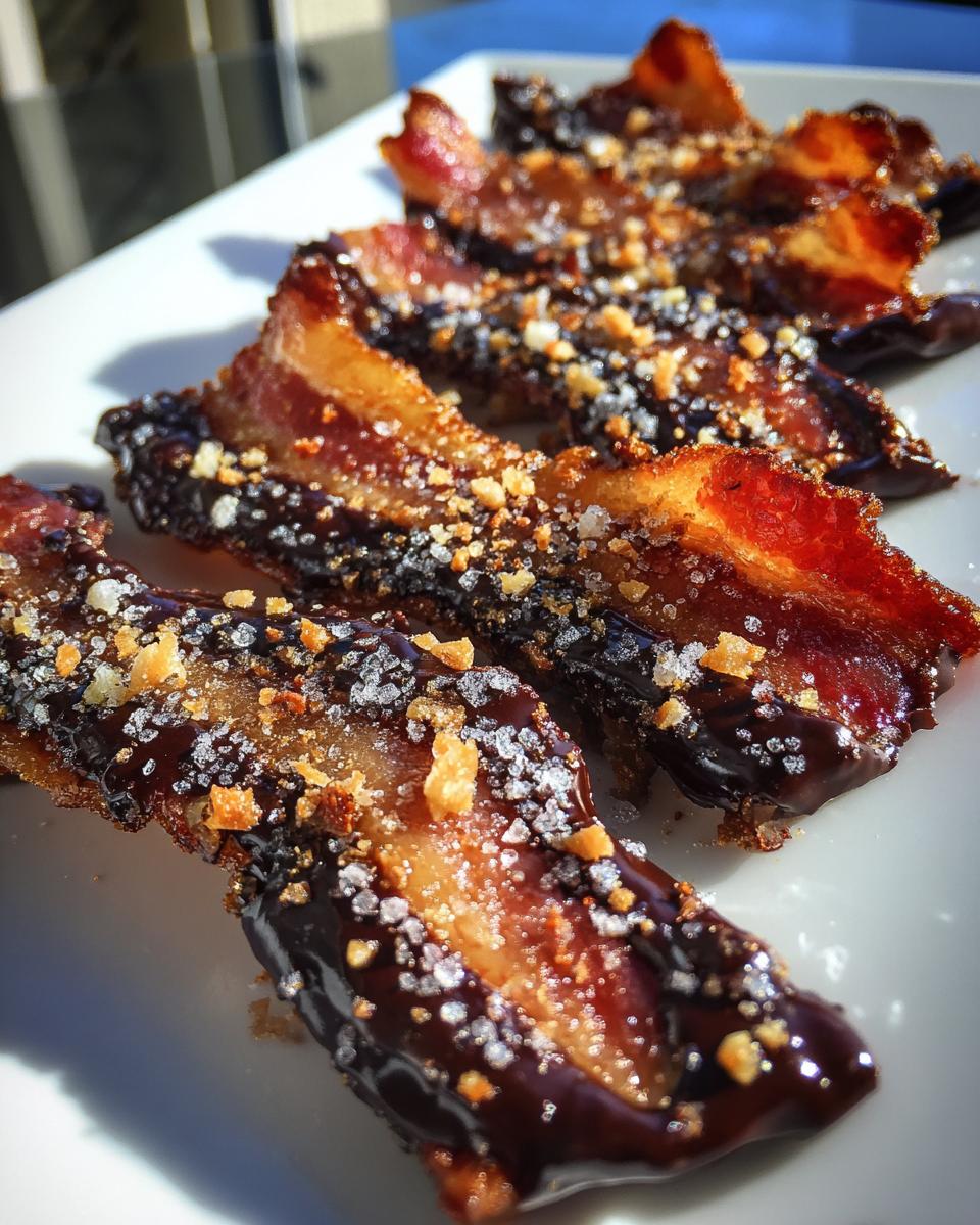 Party Chocolate Dipped Bacon Bites - detail 1